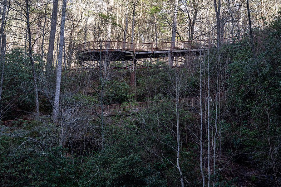 Waterfall Wednesday: Dry Falls - Nantahala's Backside Of Water Roadside 