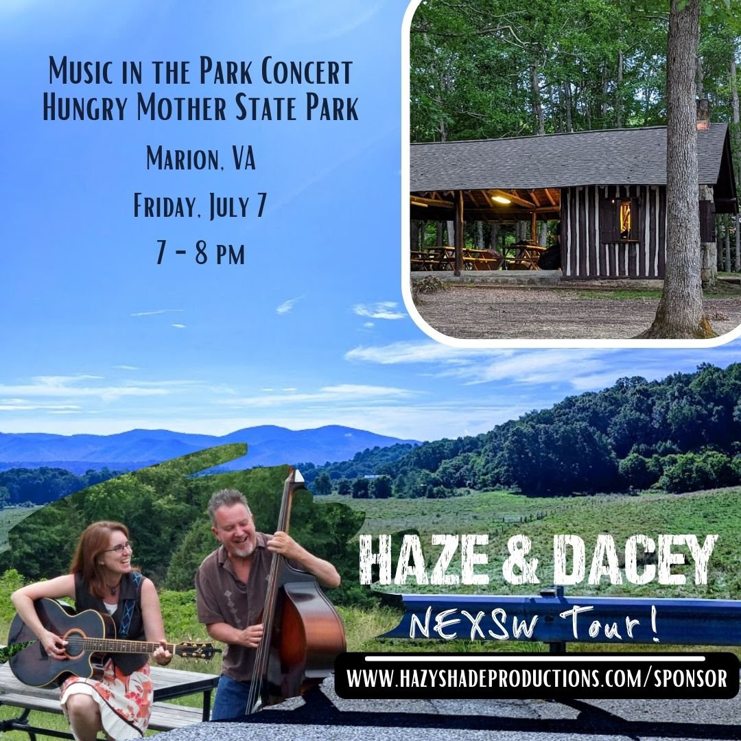 Music in the Park with Haze & Dacey Blue Ridge Country