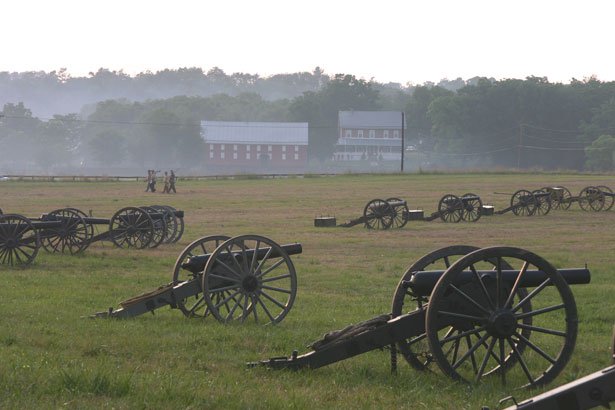 Gettysburg cannons