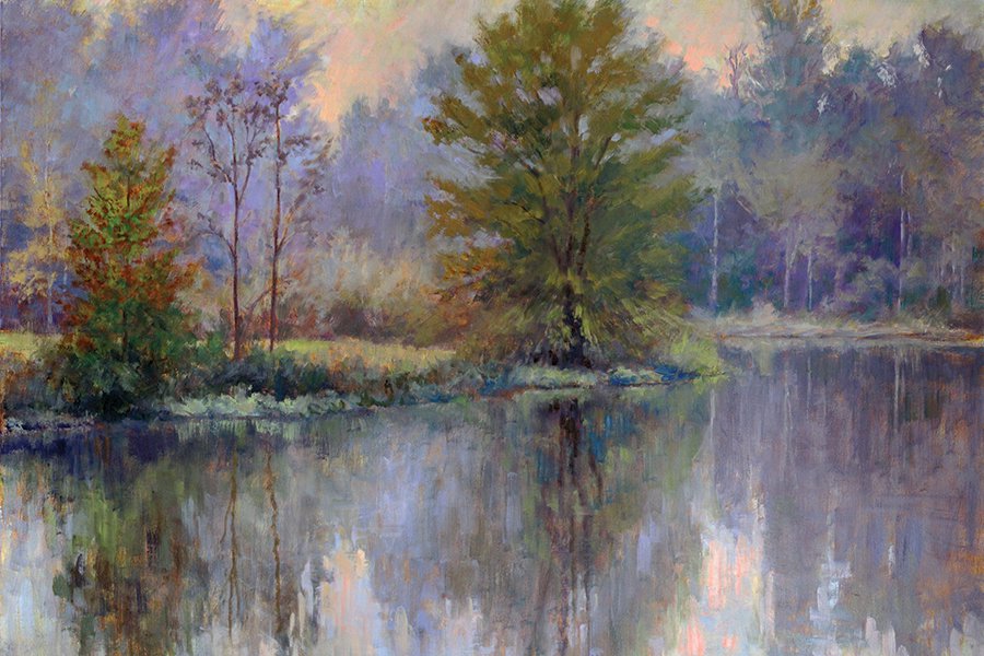 Morning-Pond---oil-on-linen---Keith-Burgess.jpg