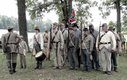 Confederates preparing for battle at the Battle of Tunnel Hill