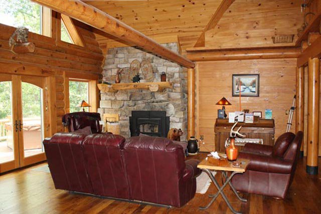 Unique Log Home for Sale in West Virginia - Blue Ridge Country