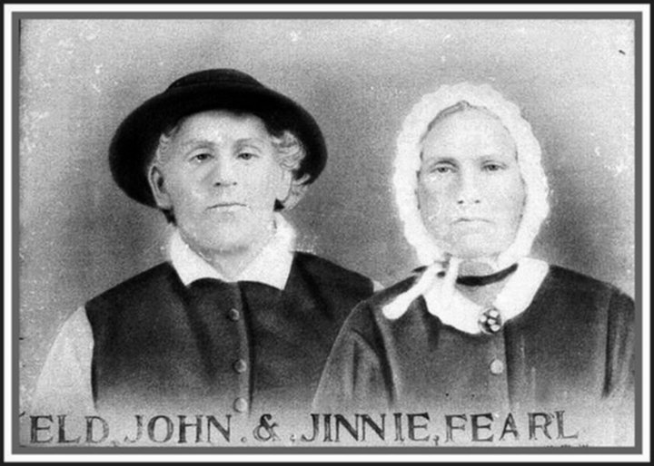 John Baptist Ferrell and Jenny Taylor Ferrell.
