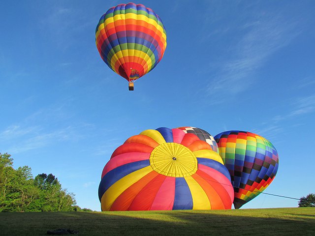 Floating on Mountain Tops: Ballooning in the Blue Ridge - Blue Ridge ...