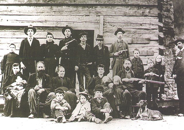 The Hatfield Clan in 1897