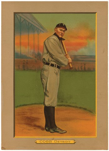 Ty Cobb debuted with the - Vintage Detroit Collection