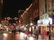 Cumberland's downtown is dazzling at Christmas.