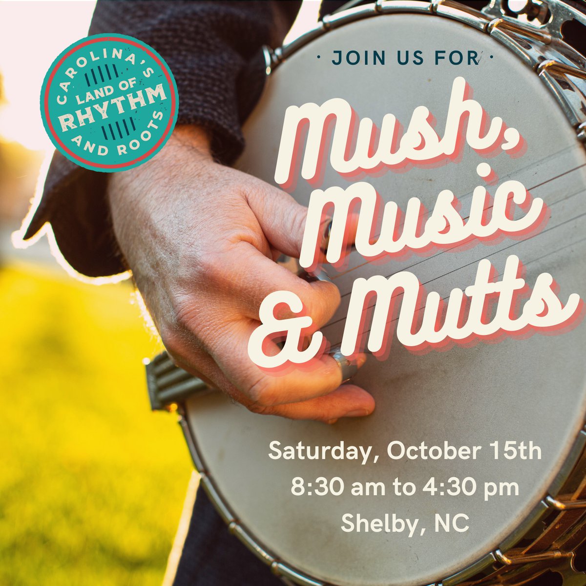 2022 Mush, Music & Mutts Festival North Carolina’s Official Fall