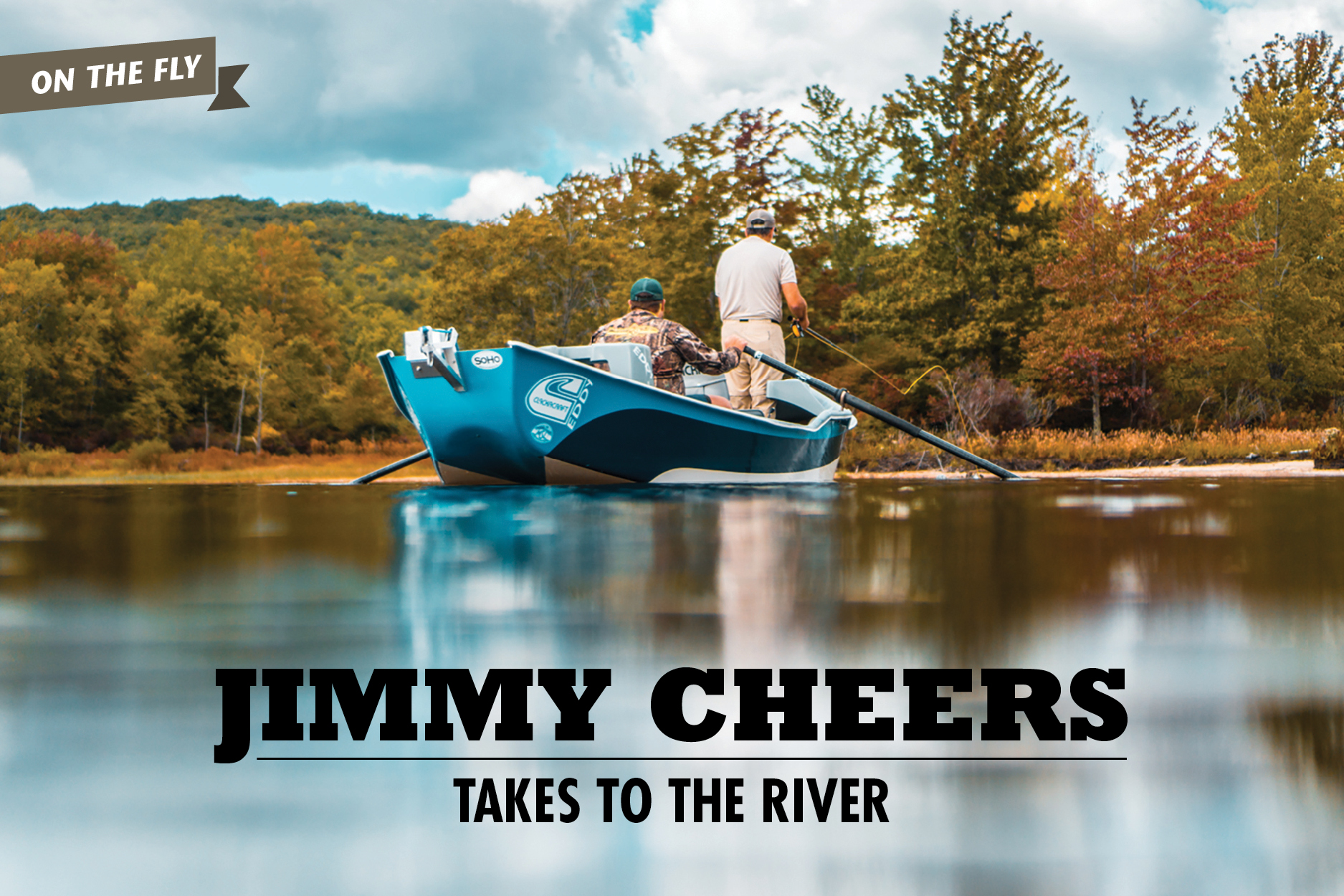 Jimmy Cheers on the South Holston River: “The wildlife changes every single day. Usually on a daily basis, we get to see ospreys, for sure, probably an eagle, maybe a beaver. We have been seeing some otters this year, which has been pretty cool.”