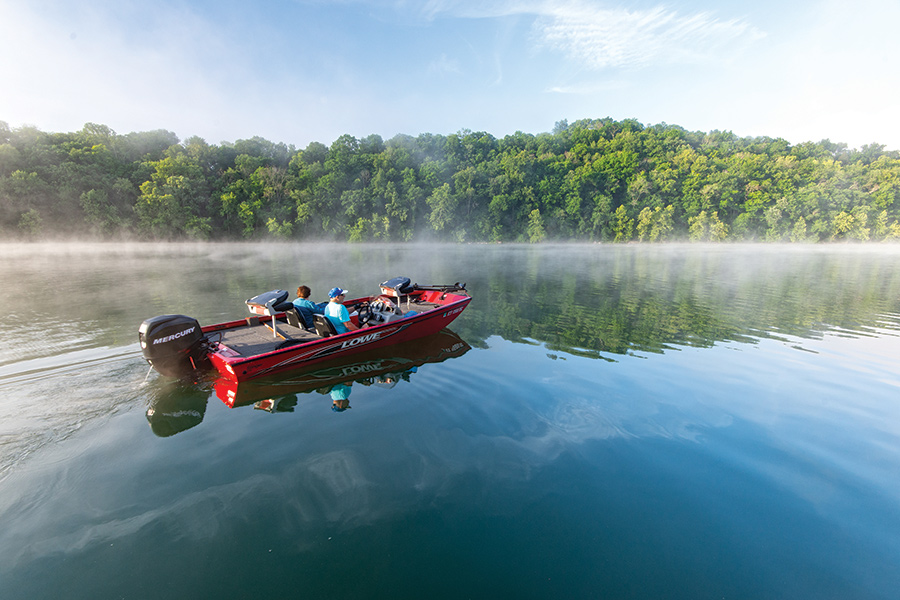 Kentucky’s General Burnside Island State Park features some of the best lake fishing in the nation.