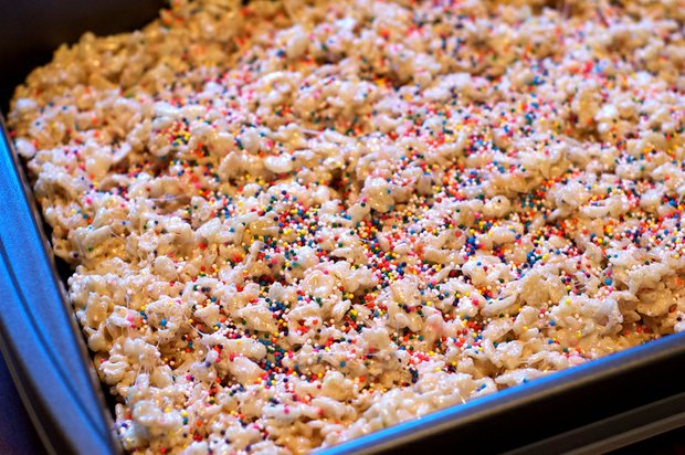 Birthday Rice Krispy Treats