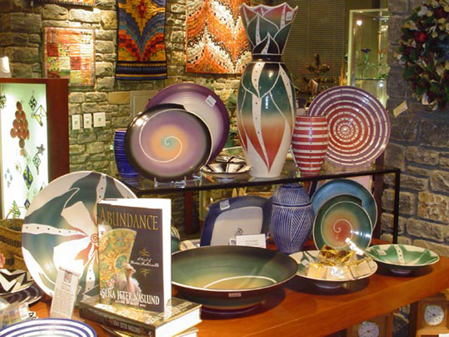 The Kentucky Artisan Center at Berea hosts the work of more than 650 Kentucky artisans.