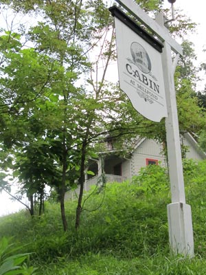 The Cabin at Mill Pond in Galax, VA sits on 10 tranquil acres in the Blue Ridge Mountains.