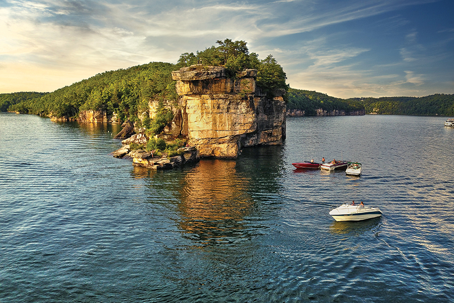 Summersville Lake State Park is West Virginia’s first with climbing access across miles of cliffs.