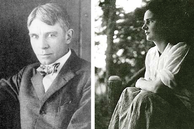 Carl and Paula Sandburg challenged the conventions of 20th-century matrimony.  As her husband built a literary legacy, Paula, shown here in 1916, would build a legacy as a dairy goat farmer.
