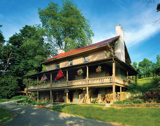 The Hawley House in Jonesborough, Tenn. was built in 1793 and is the oldest home in the state’s oldest town.