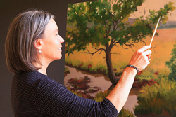 Sharon Morris Kincheloe, Painter