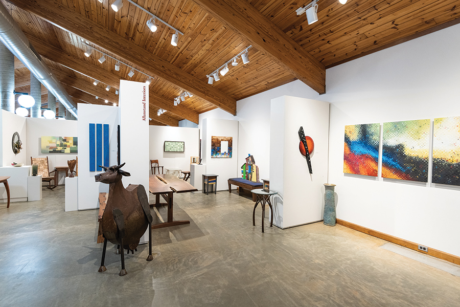 The Folk Art Center in Asheville, North Carolina.