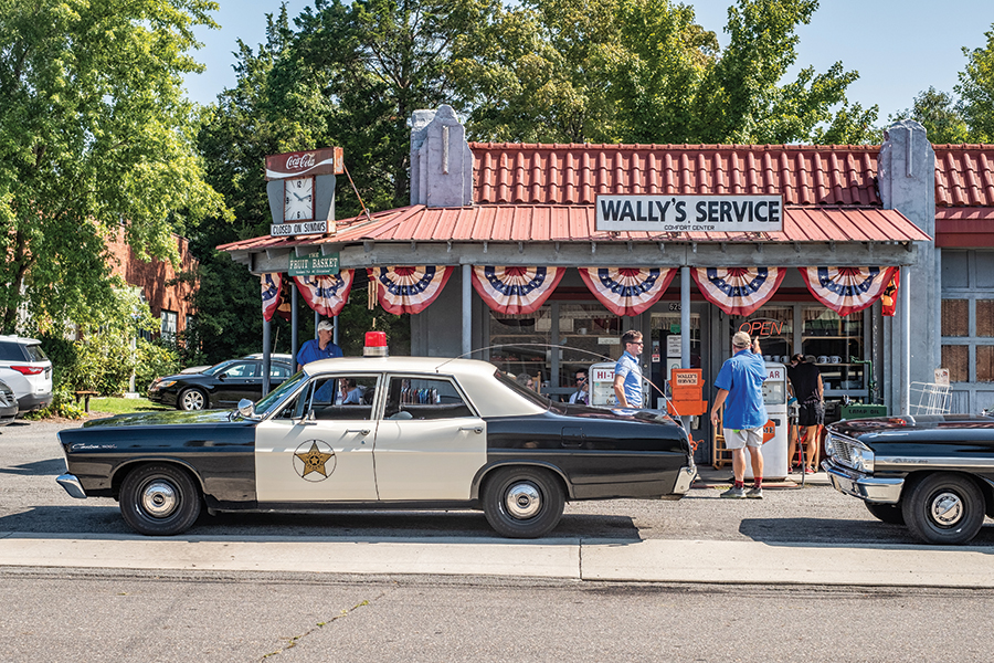 Mount Airy, North Carolina, falls for fall at Mayberry Days.