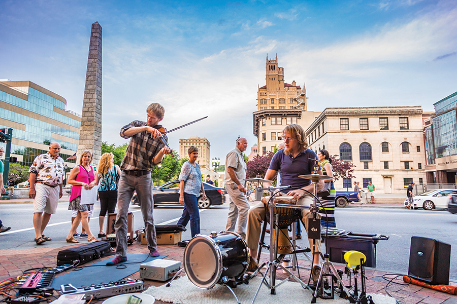 Asheville, North Carolina, took several top honors, including bucket-list town and river town.