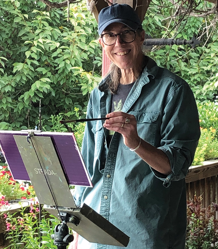 Brett LaGue: “The fun is in the push and pull of getting the paint to do what I need, yet letting its expressive nature work magic.”