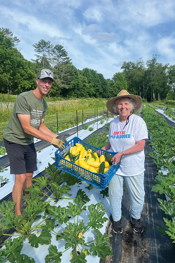VHF distributed over 6,000 pounds of produce in 2024.