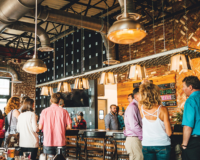 You’ll find new food choices in Spartanburg, South Carolina, at The Silo at RJ Rockers Brewing Company.
