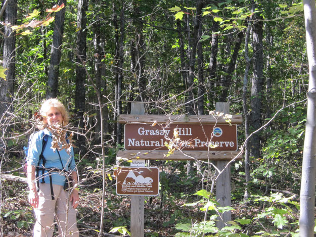 Gail naps very briefly nearly that start/end-point of the trail.
