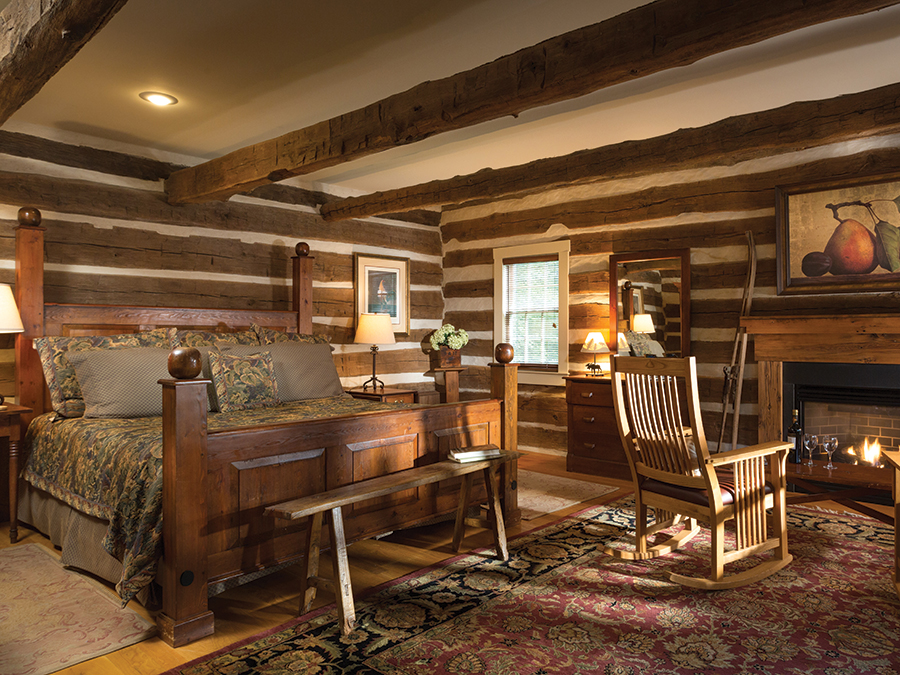 The Inn at Vaucluse Spring sits south of Winchester, Virginia.