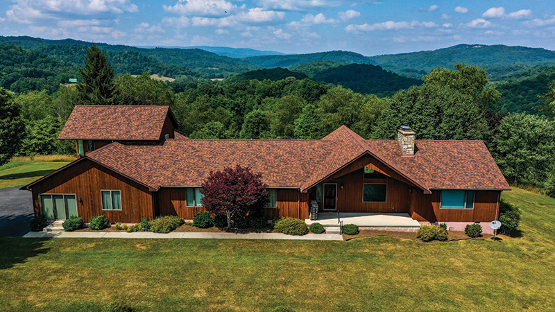 This 4-bedroom, 3 1/2-bath home in Greenbrier County, West Virginia, was listed at $725,000 at presstime.