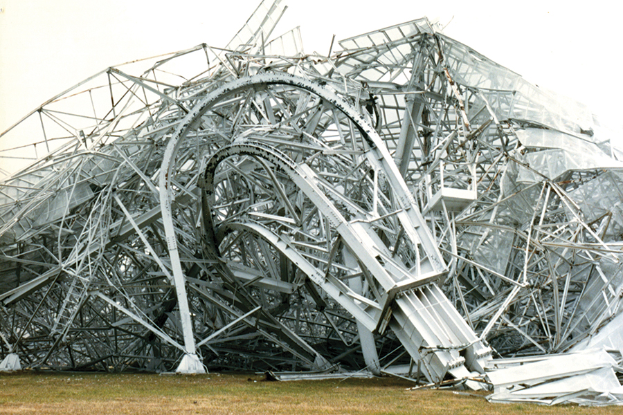 West Virginia’s Green Bank Telescope collapsed due to a failed gusset plate.
