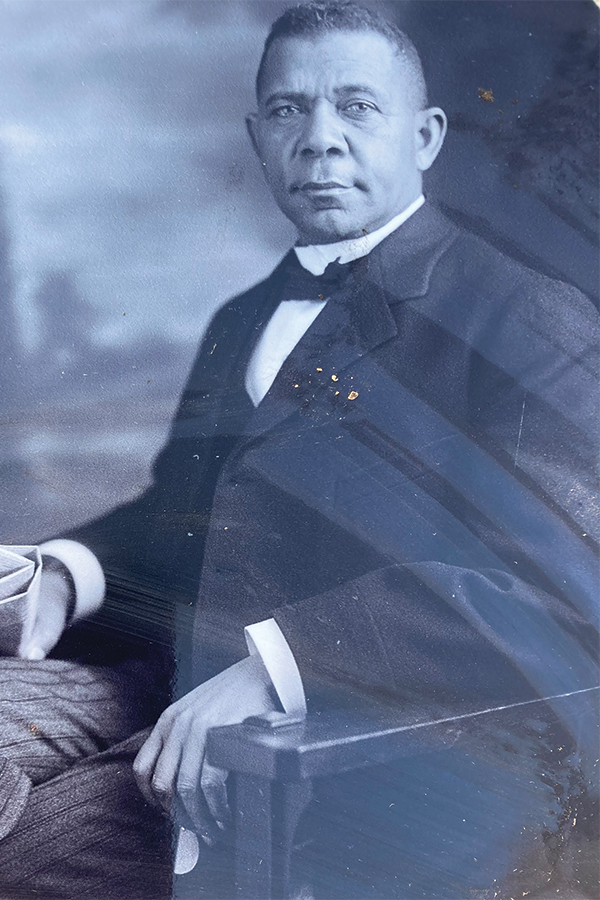 •	The first known photograph of Booker T. Washington was taken around the time of his graduation from Hampton Institute.