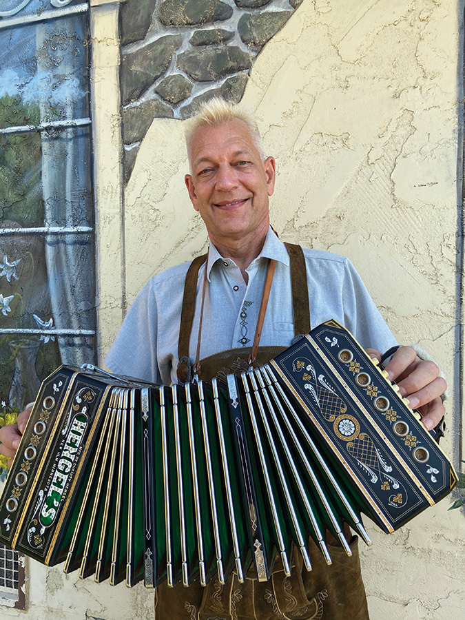 Dan Witucki plans to play this fall at Bodensee, a Helen restaurant.