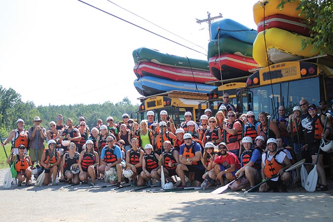 The scale of Jules Johnson’s rafting operation is matched by her involvement in other aspects of advocacy for her part of Tennessee.