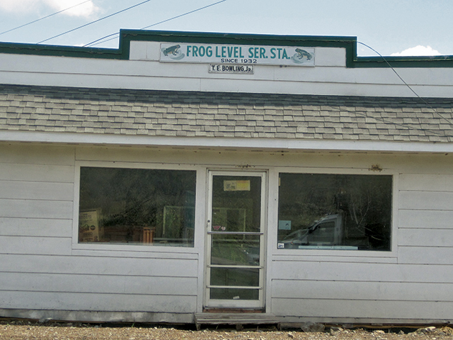 The former capitol of the Frog Level crossroads.