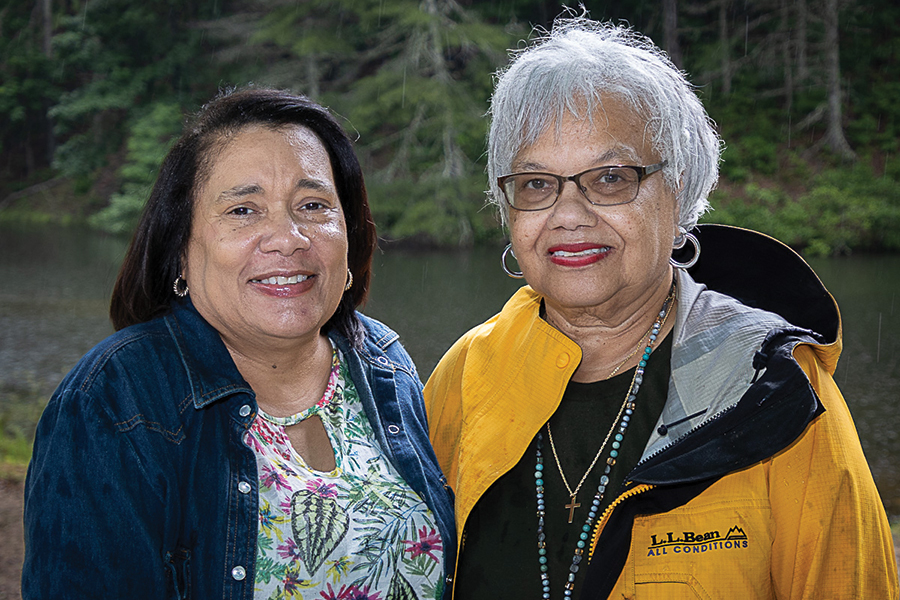 Roslyn Clark Thomas and Ettrula Clark Moore are the nieces of Green Pastures advocate Reverend Hugo Austin.