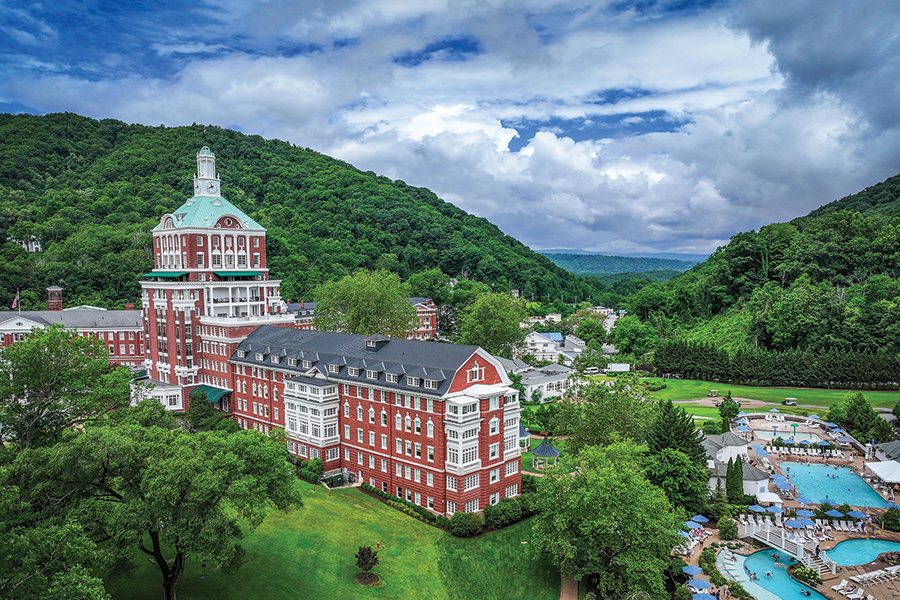 The Omni Homestead Resort, Hot Springs, Virginia.