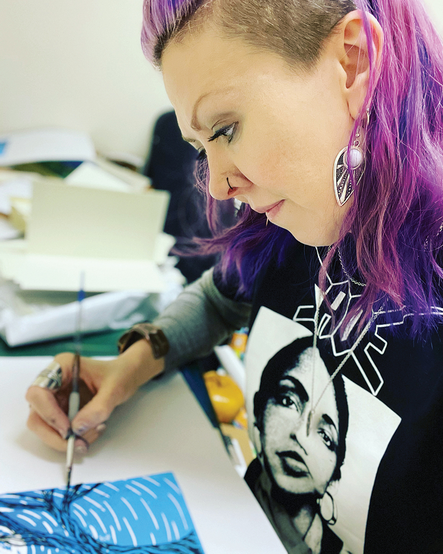 Lacy Hale: “Art is a way to speak to and with a higher power, to capture beauty, to create beauty. To address sadness, to conquer pain.”