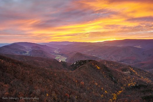 Golden Mountain Sunset

Some of the grandest views in eastern North America can be seen from the top of North Fork Mountain in the Potomac Highlands of West Virginia. Please share if you like it and give a like to my FB photo page. https://www.facebook.com/bobstoughphotography