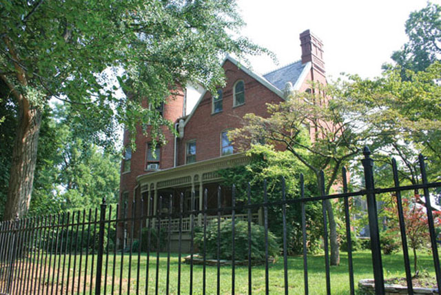 The Gibson-Todd House is along Charles Town's self-guided walking tour.
