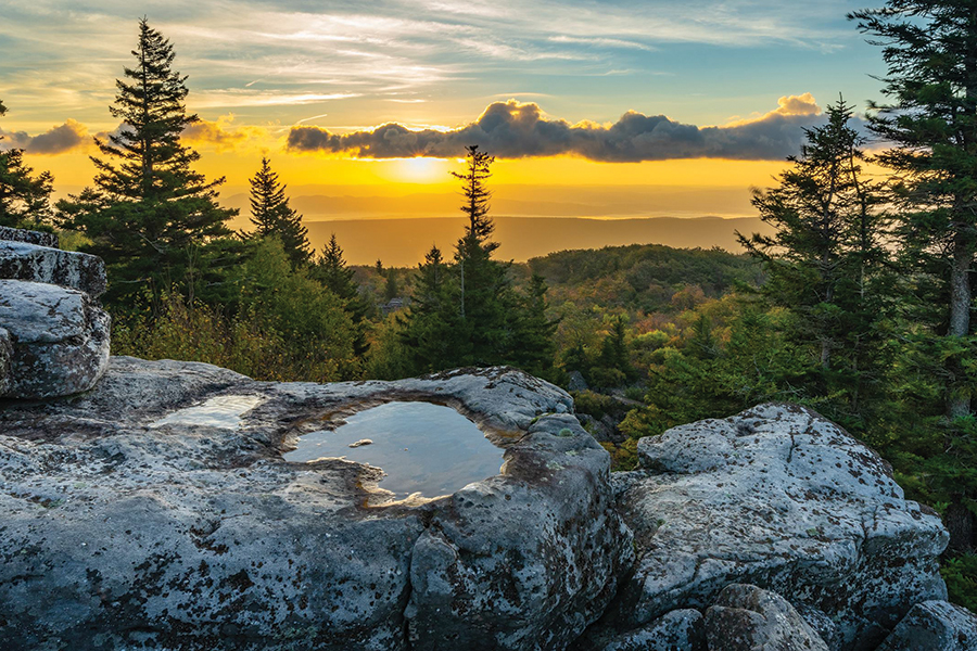 West Virginia’s Bear Rocks in ‘21 became the nation’s 600th National Natural Landmark.