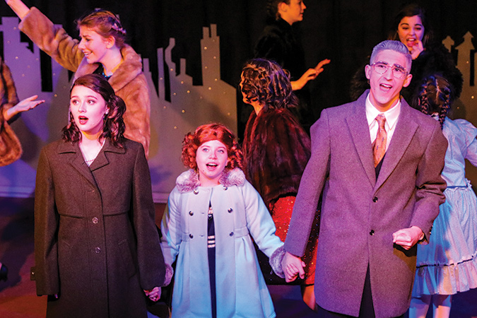 Blue Ridge, Georgia’s Blue Ridge Community Theater has featured plays including “Annie.”