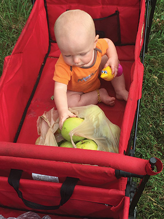 Williams’ grandson, Evan Blackwell, is already carrying on the family tradition.