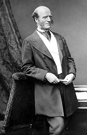 Rugby founder Thomas Hughes.
