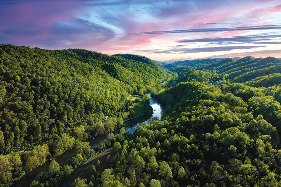 Virginia’s Clinch River will host several park sites along its banks. The Sugar Hill section is open.