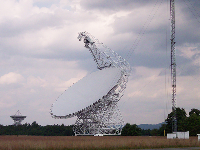 Taller than the Giza Pyramid, Green Bank Telescope serves as a landmark for Rumpus rides, and a focus for the science side of the weekend of races, rides, skill-building, music, local brews and starry science.