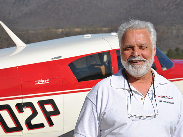 Pilot Mitch Pennington is with Just Plane Adventures.