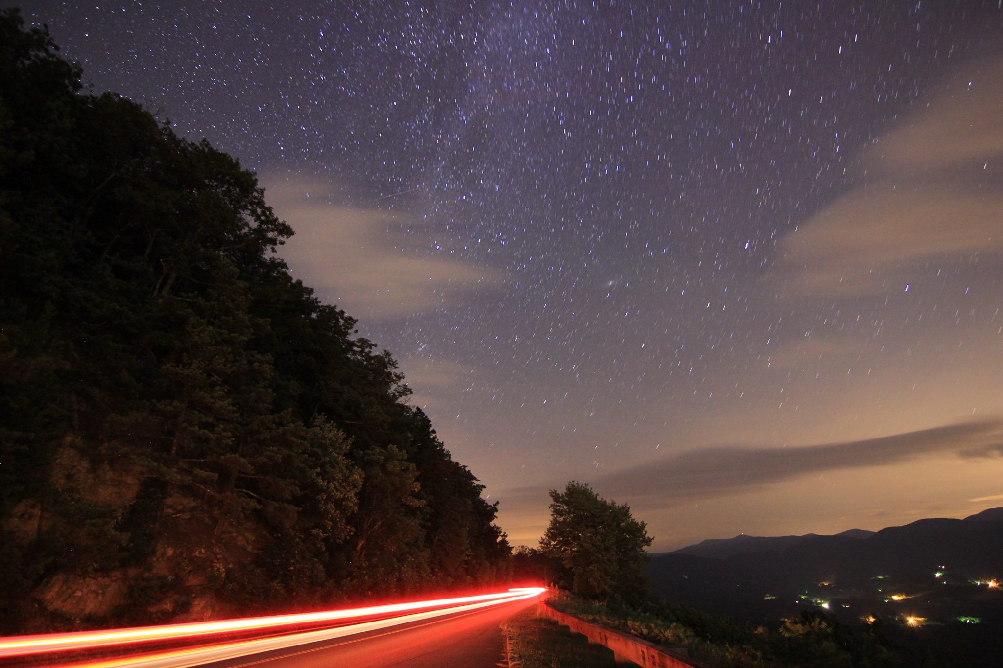 Last night was yet another beautiful night here in SW Virginia off the parkway just north of Roanoke!!!!