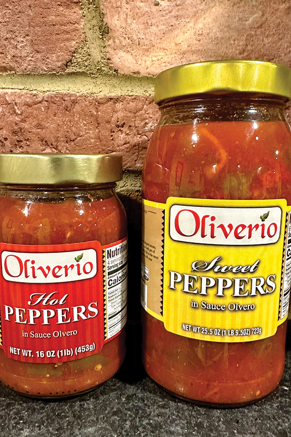 For Giovanni purists, Oliverio peppers are the only choice.