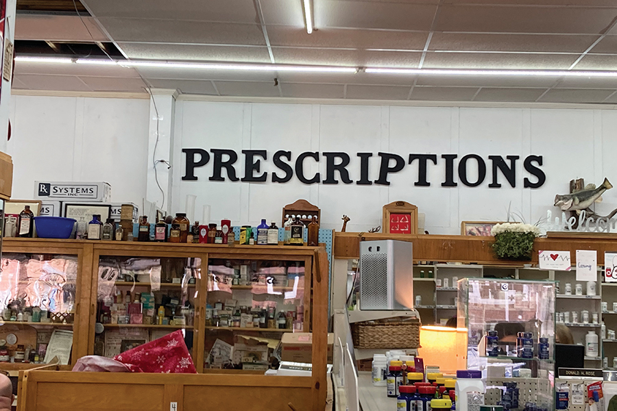 Tinsley-Bible Drugstore has been a fixture in downtown Dandridge for more than a century.